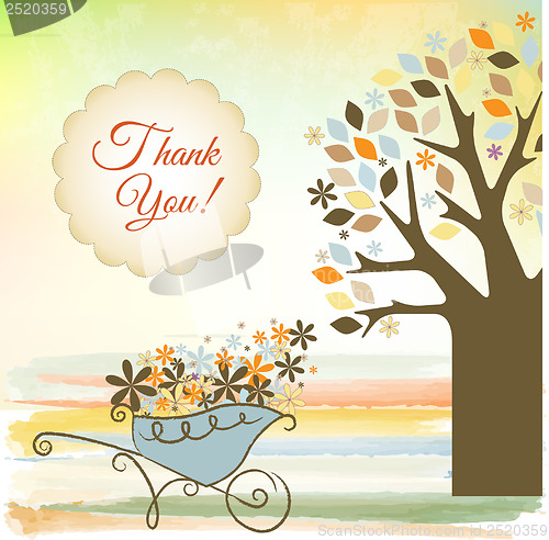 Image of Thank you card