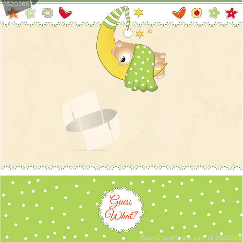 Image of baby shower card