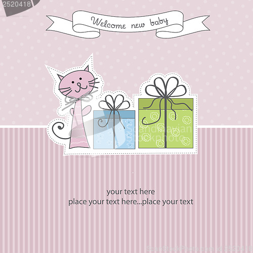 Image of Birthday announcement card