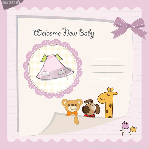 Image of baby shower card