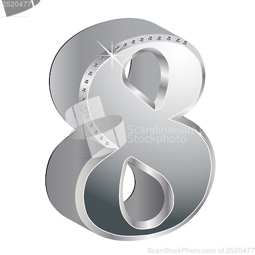 Image of Glamorous, diamond number