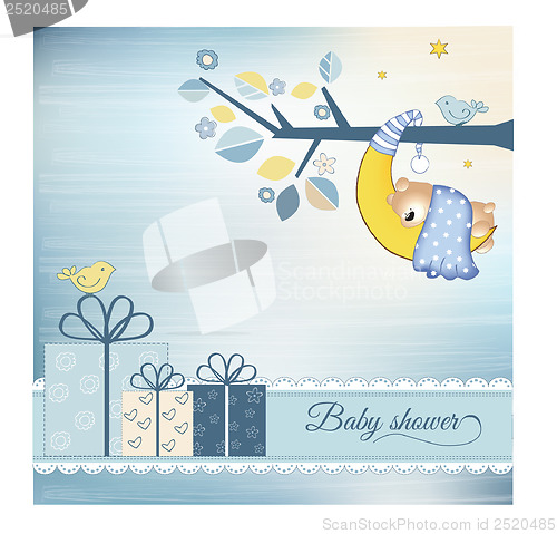 Image of baby shower announcement