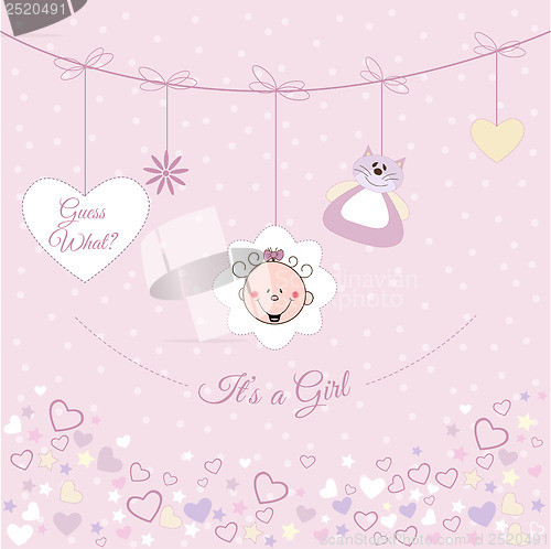 Image of Baby girl announcement