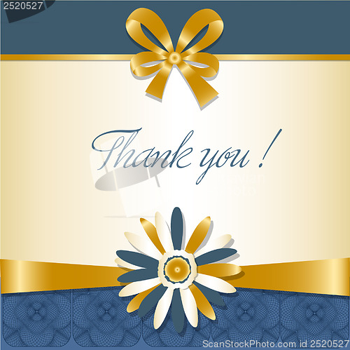 Image of thank you card