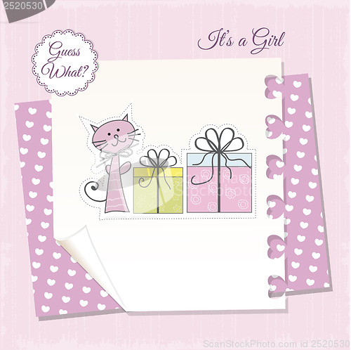 Image of Birthday announcement card