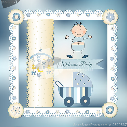 Image of baby shower announcement