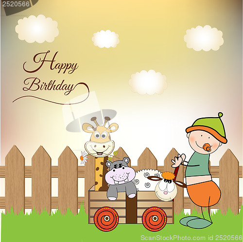 Image of first birthday card