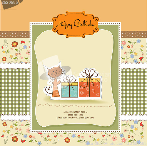 Image of Birthday announcement card