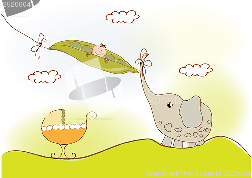 Image of New Baby greeting card