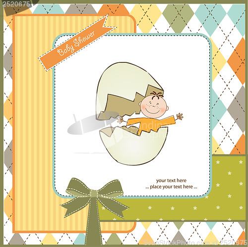 Image of baby shower card