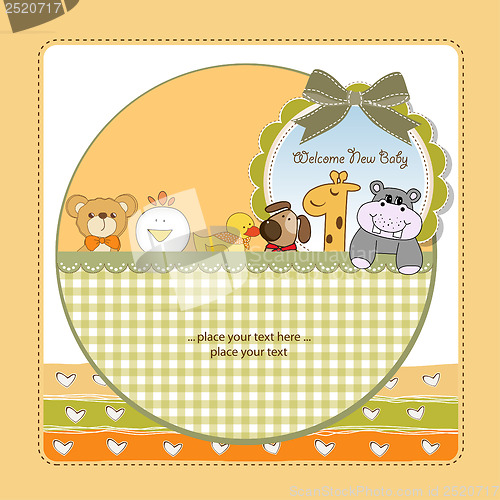 Image of baby shower announcement