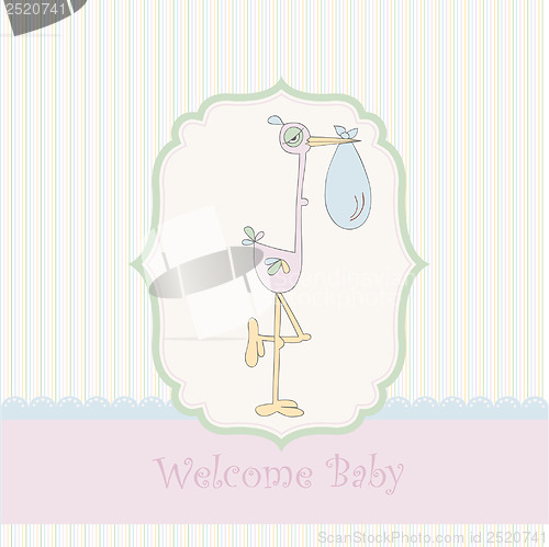 Image of baby shower card