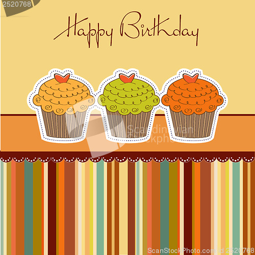 Image of Birthday cupcake