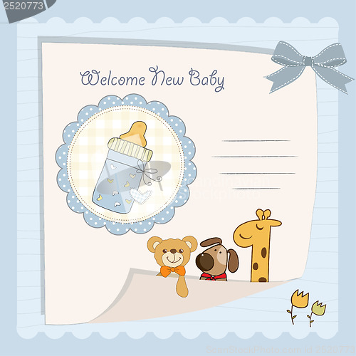 Image of baby shower card