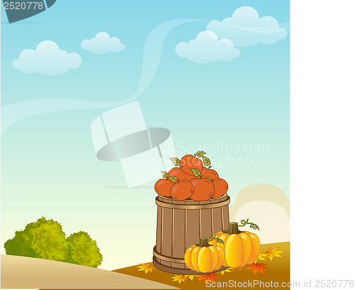 Image of autumn background