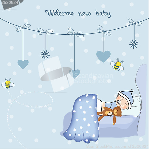 Image of welcome new baby boy