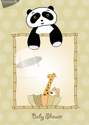 Image of new baby shower invitation