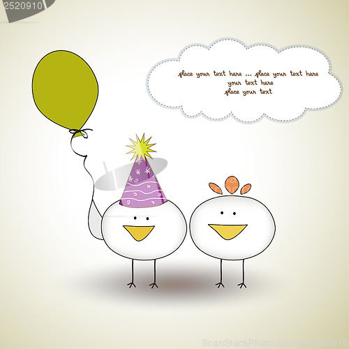 Image of funny birthday party greeting card