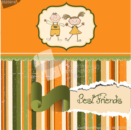 Image of happy friends
