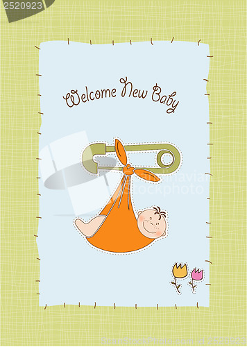 Image of new baby boy arrived