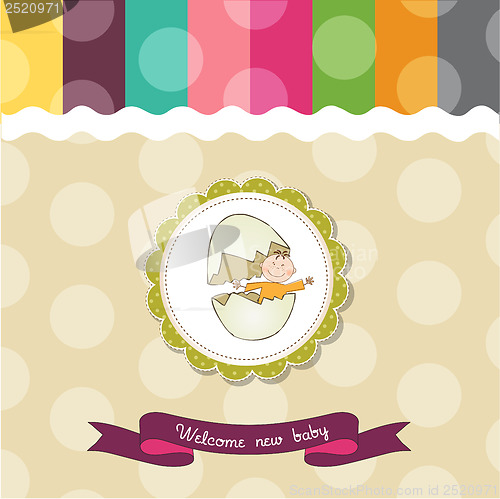 Image of baby shower card