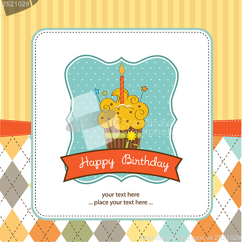 Image of Happy Birthday cupcake