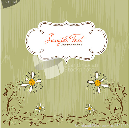 Image of seamless pattern background with flowers
