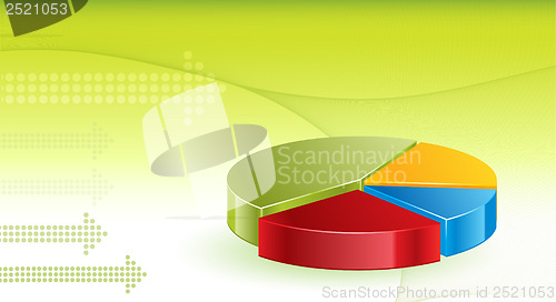 Image of Financial Graphs Background