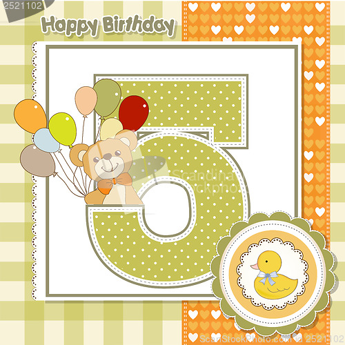 Image of the fifth anniversary of the birthday