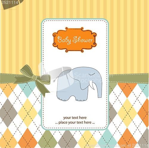 Image of new baby boy announcement card