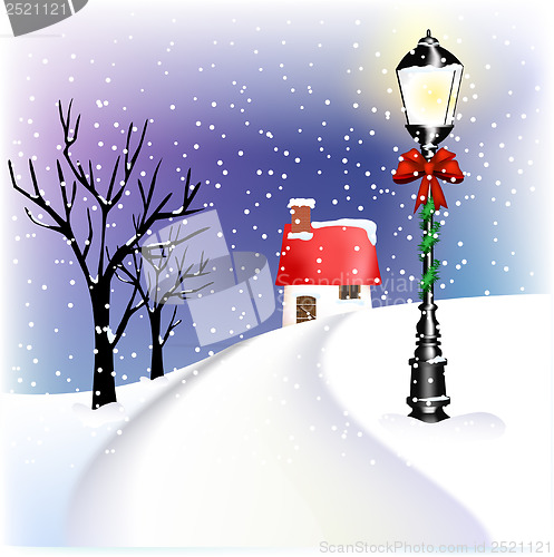 Image of Christmas lantern