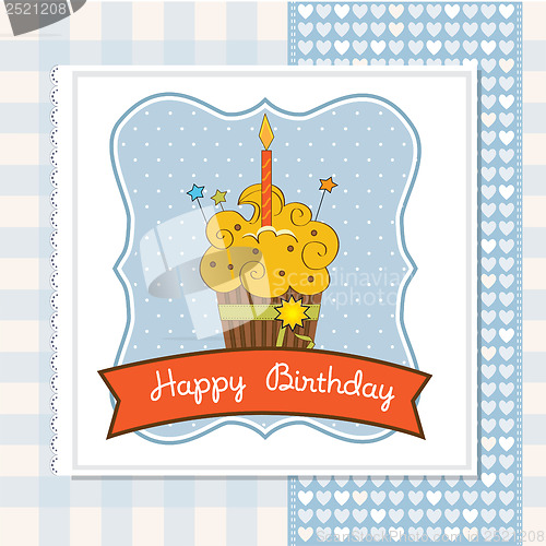 Image of Happy Birthday cupcake