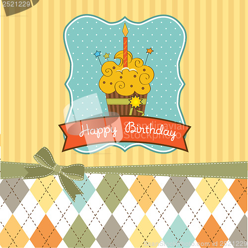 Image of Happy Birthday cupcake