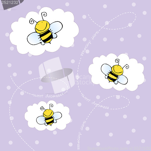 Image of background with bees