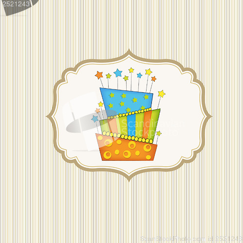Image of Birthday cupcake