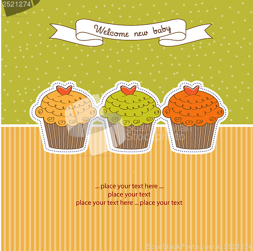 Image of Birthday cupcake