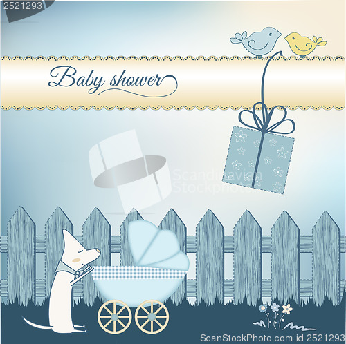 Image of Baby boy shower aouncement