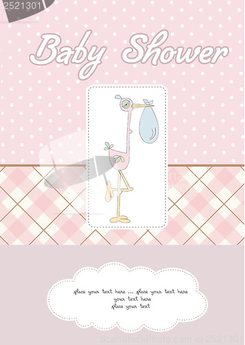 Image of baby shower card