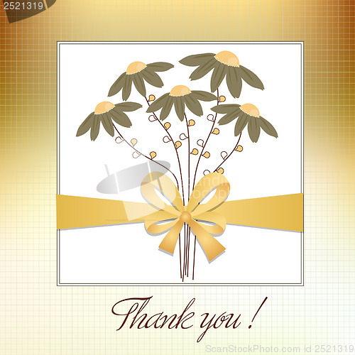 Image of thank you card