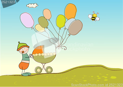 Image of first birthday card
