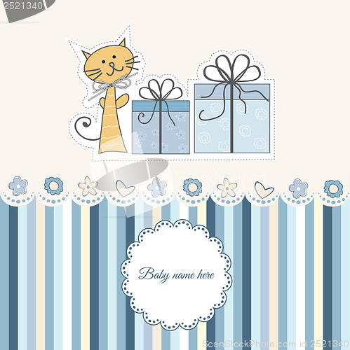 Image of Birthday announcement card