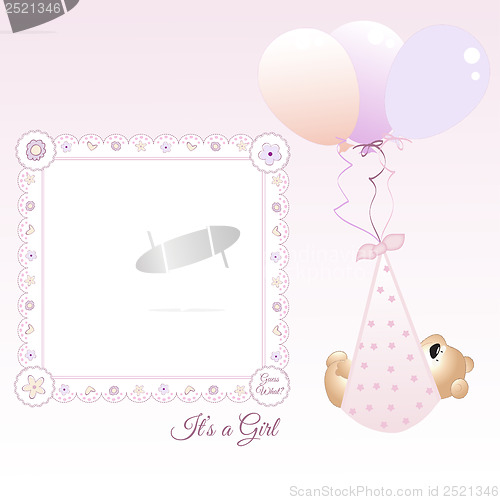 Image of Baby girl announcement