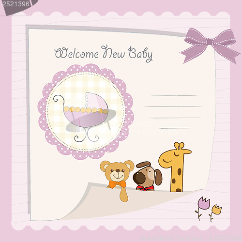 Image of baby shower card