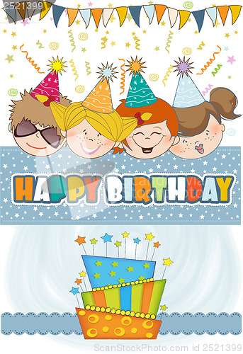Image of kids celebrating birthday party