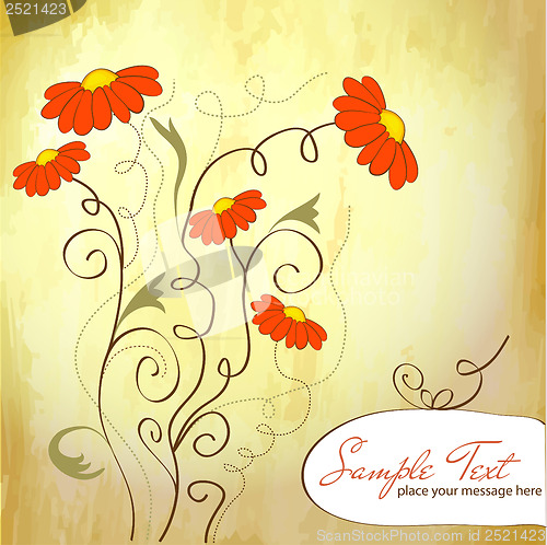 Image of floral background