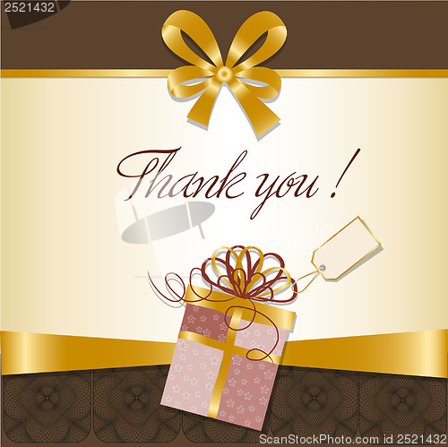 Image of thank you card