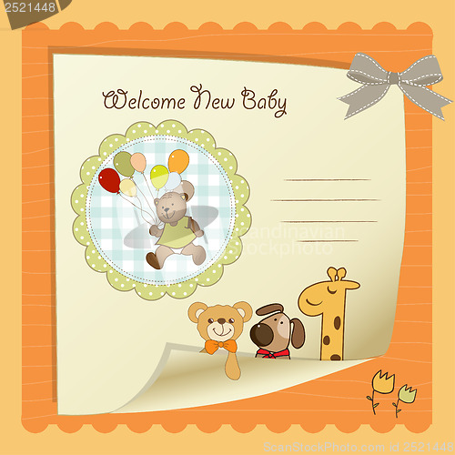 Image of baby shower card