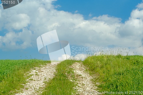 Image of road to sky