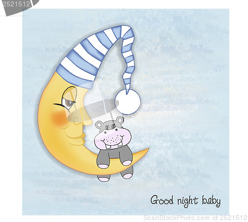 Image of welcome baby greetings card