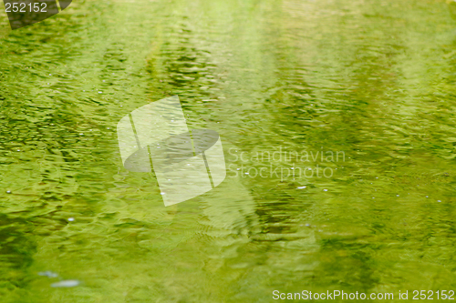 Image of water reflections